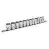 Sealey AK2741 Socket Set 12pc 3/8″Sq Drive Lock-On„¢ 6pt Metric