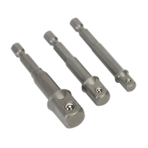 Sealey AK4929 Socket Adaptor Set 3pc Power Tool