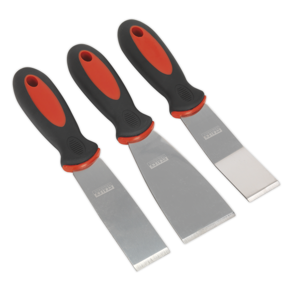 Sealey AK523 Rigid Blade Scraper Set 3pc