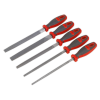 Sealey AK573 Engineer€™s File Set 5pc 200mm