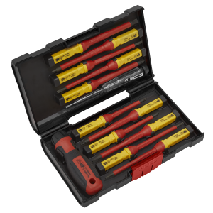 Sealey AK6128 Screwdriver Set 13pc Interchangeable – VDE Approved
