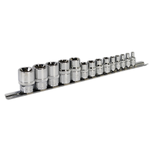 Sealey AK618 TRX-Star* Socket Set 14pc E4-E24
