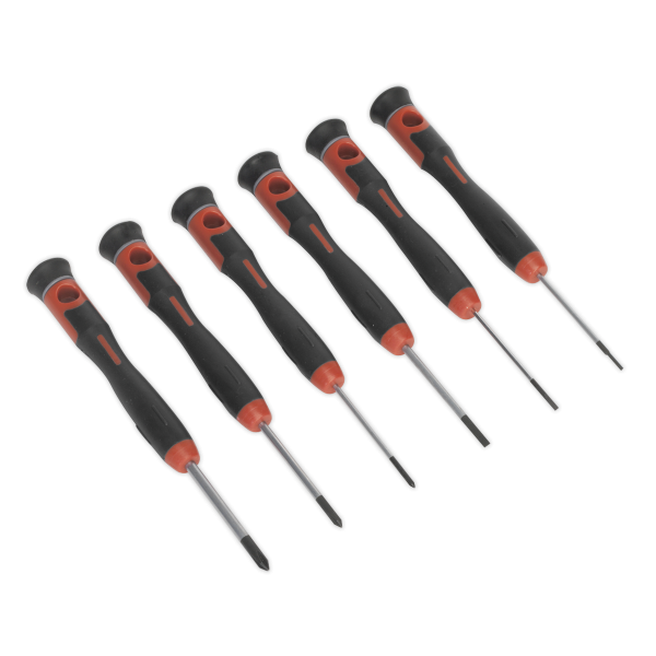 Sealey AK97302 Precision Screwdriver Set 6pc Sealey AK97302 Precision Screwdriver Set 6pc