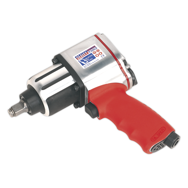 Sealey GSA02 Air Impact Wrench 1/2″Sq Drive Twin Hammer