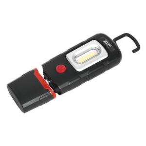 Sealey LED3601 Rechargeable 360° Inspection Lamp 3W COB + 1W LED Black Lithium – Various Colours