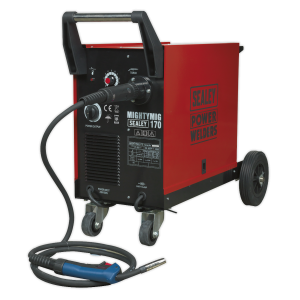 Sealey MIGHTYMIG170 Professional Gas/No-Gas MIG Welder 170A with Euro Torch Sealey MIGHTYMIG170 Professional Gas/No-Gas MIG Welder 170A with Euro Torch