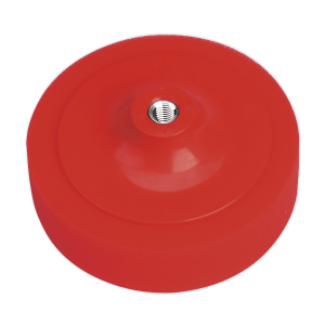 Sealey PTC/CH/M14-R Buffing & Polishing Foam Head ⌀150 x 50mm M14 x 2mm Red/Ultra Soft