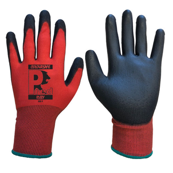 Pred Ruby PU Glove With Breathable Liner (x120)