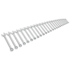 Sealey S0564 Combination Spanner Set 25pc Metric