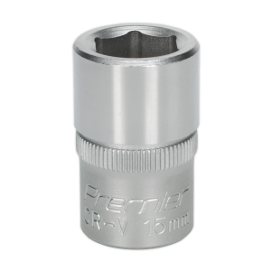 Sealey S1215 WallDrive® Socket 15mm 1/2″Sq Drive Sealey S1215 WallDrive® Socket 15mm 1/2″Sq Drive