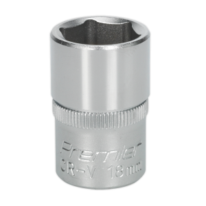 Sealey S1218 WallDrive® Socket 18mm 1/2″Sq Drive Sealey S1218 WallDrive® Socket 18mm 1/2″Sq Drive