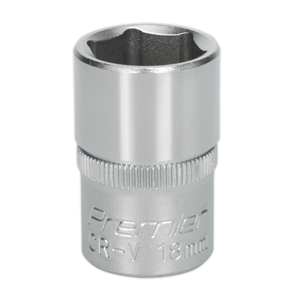 Sealey S1218 WallDrive® Socket 18mm 1/2″Sq Drive