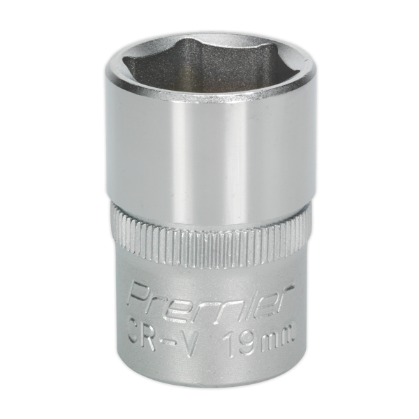 Sealey S1219 WallDrive® Socket 19mm 1/2″Sq Drive