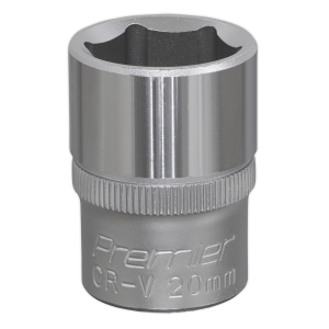 Sealey S1220 WallDrive® Socket 20mm 1/2″Sq Drive