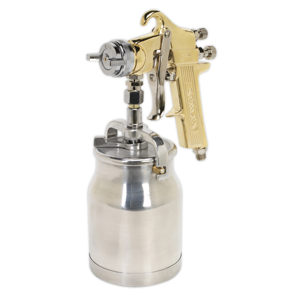 Sealey S701 Spray Gun Professional Suction Feed 1.8mm Set-Up