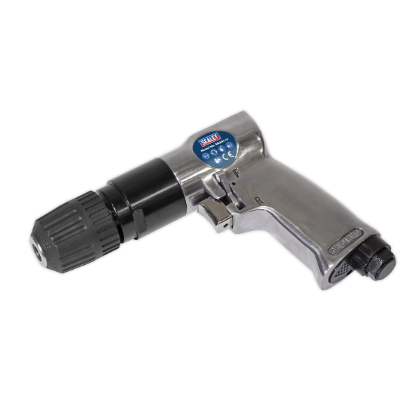 Sealey SA241 Air Drill ⌀10mm Reversible with Keyless Chuck