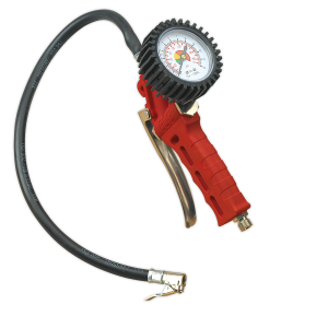 Sealey SA9302 Tyre Inflator with Clip-On Connector