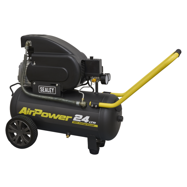 Sealey SAC2420E110V  –  110V Compressor 24L Direct Drive 2hp 110V