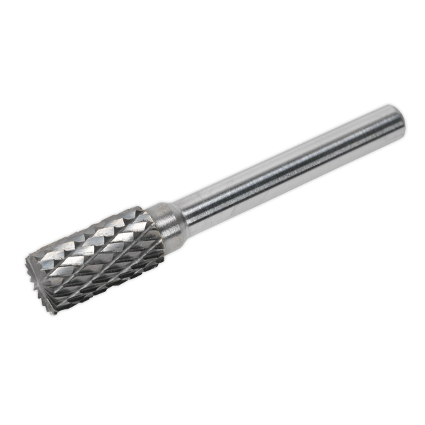 Sealey SDB01 Tungsten Carbide Rotary Burr Cylindrical Front End Cut ⌀10mm