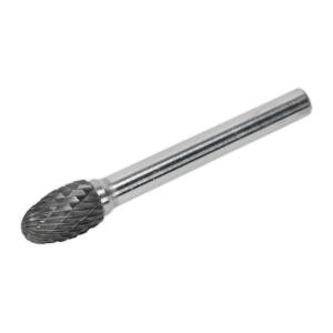Sealey SDB04 Tungsten Carbide Rotary Burr Oval 10mm Sealey SDB04 Tungsten Carbide Rotary Burr Oval 10mm