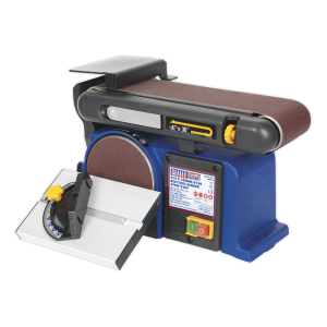 Sealey SM914 Belt/Disc Sander 100 x 915mm/⌀150 370W/230V