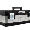 Stanley 195619 Galvanised Metal Toolbox 58cm (23in)