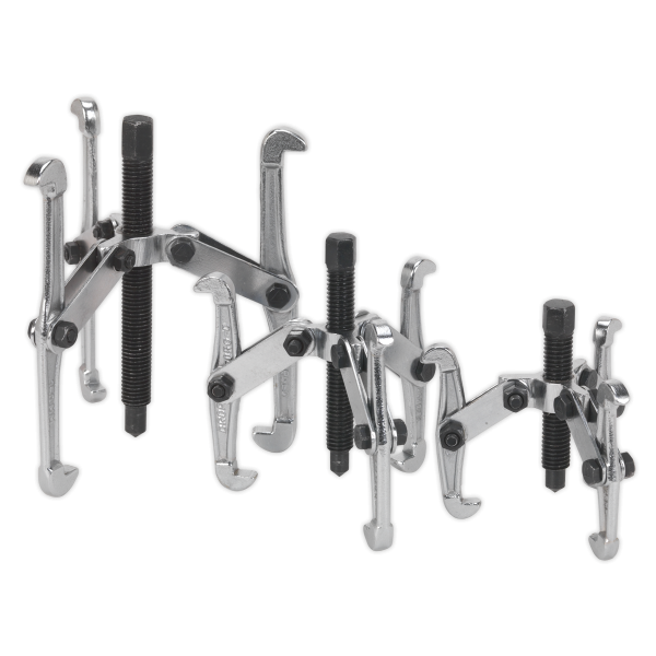 Sealey VS77 Triple Leg Gear Puller Set 3pc