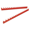 Sealey WR02 Sharks Teeth Spanner Rack Magnetic 2pc Sealey WR02 Sharks Teeth Spanner Rack Magnetic 2pc