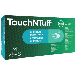 Ansell Edmont TouchNTuff 92-600 Disposable Nitrile Gloves