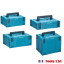 Makita Makpac stacking storage case with connecting clips
