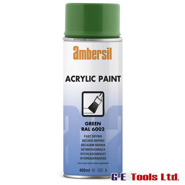 Ambersil Acrylic Paint Green RAL 6002