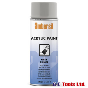 Ambersil 20189 Acrylic Paint Grey Primer
