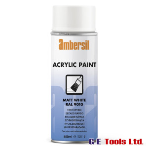 Ambersil Acrylic Paint Matt White RAL 9010