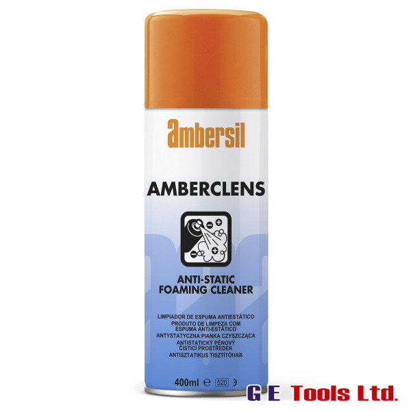 Ambersil 31592 Amberclens Anti-Static Foaming Cleaner