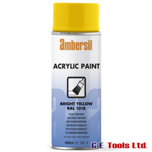 Ambersil Acrylic Paint Bright Yellow RAL 1018