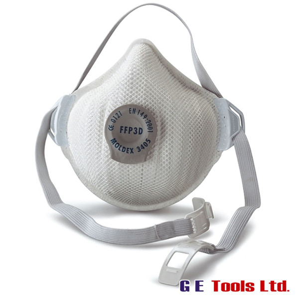 Moldex 3405 Reusable FFP3 Dust Masks (x5) Moldex 3405 Reusable FFP3 Dust Masks (x5)