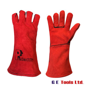 Predator Red Welding Gauntlet/Glove