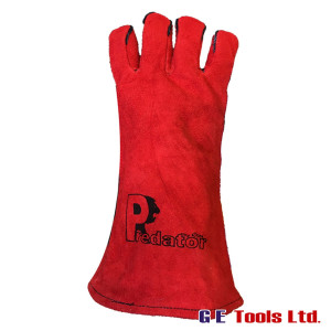 Predator Red Welding Gauntlet/Glove