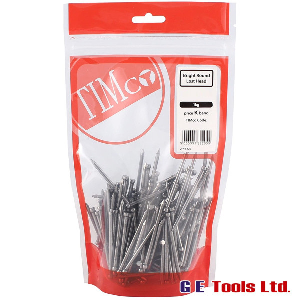 Timco Bright Lost Head Nails