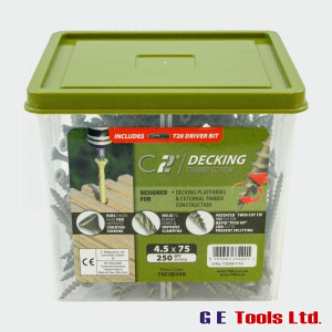 Timco Classic C2 Decking Screw with Organic Green Coating
