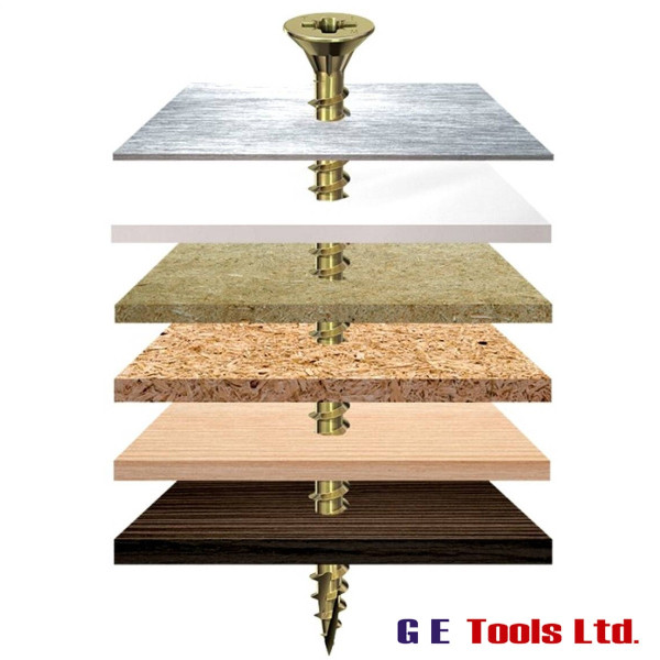 Timco Classic C2 Multi-Purpose BZP Countersunk Screw