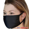 Black SS990 3-ply adult face mask (Pack of 5)