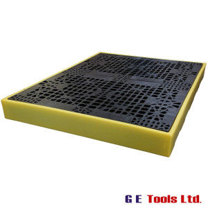 Bund Flooring with 300 Litre Sump 302WCA100 Yellow