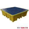 Four Drum 250 Litre Sump Spill Pallet 302WGA100 Yellow