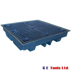 Four Drum Spill Pallet 100% Recycled Material 304HHA100