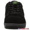 Apache Kick Black Suede and Canvas Mens Safety Trainer