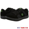 Apache Kick Black Suede and Canvas Mens Safety Trainer
