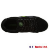 Apache Kick Black Suede and Canvas Mens Safety Trainer
