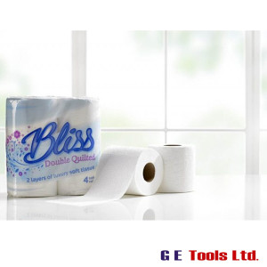 Bliss Double Quilted Luxury Toilet Tissue Roll (x40)