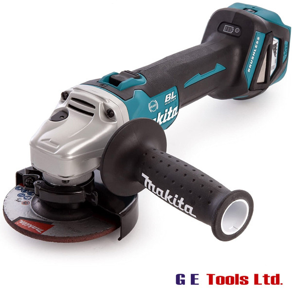 Makita DGA463Z 115mm Brushless Angle Grinder Body